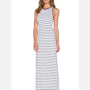 Susana Monaco Striped Racerback Maxi Dress